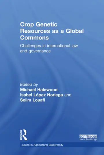 Cover of Crop Genetic Resources as a Global Commons