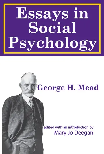 Cover of Essays in Social Pychcology