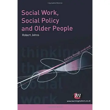 Cover of Social Work, Social Policy and Older People