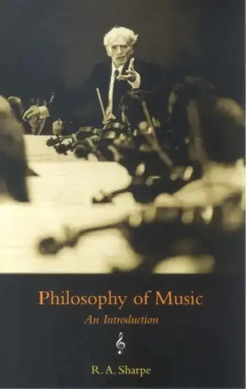 Cover of Philosophy of Music