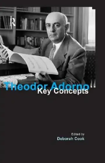 Cover of Theodor Adorno