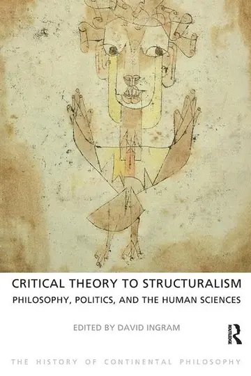 Cover of Critical Theory to Structuralism