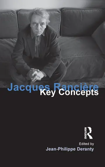 Cover of Jacques Ranciere