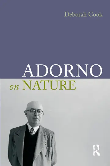 Cover of Adorno on Nature