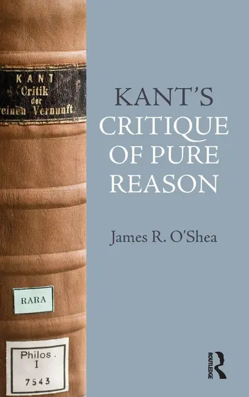 Cover of Kant's Critique of Pure Reason