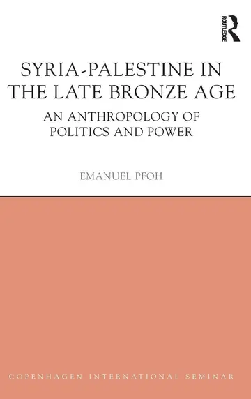 Cover of Syria-Palestine in the Late Bronze Age