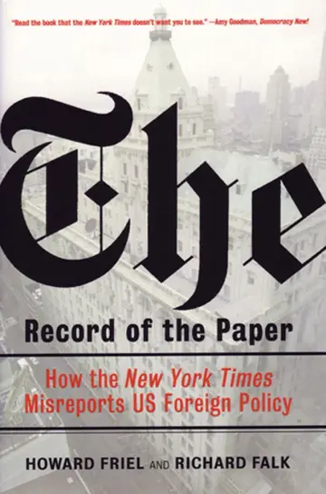 Cover of The Record of the Paper