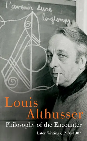 Cover of Philosophy of the Encounter