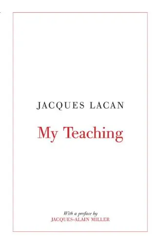 Cover of My Teaching