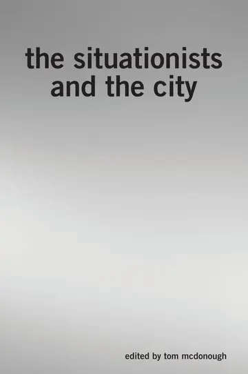 Cover of Situationists and the City