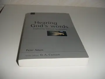 Cover of Hearing God's words