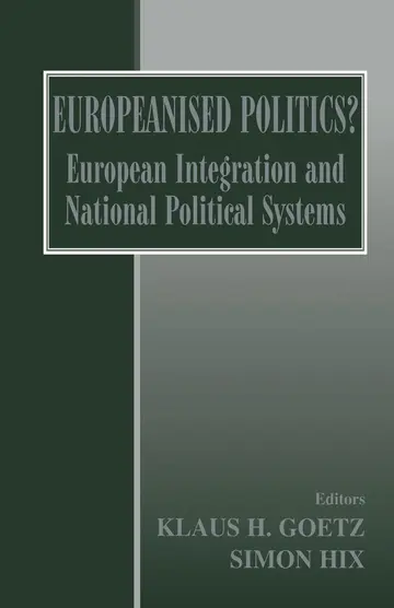 Cover of Europeanised Politics
