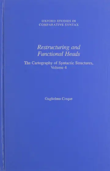 Cover of Restructuring and Functional Heads