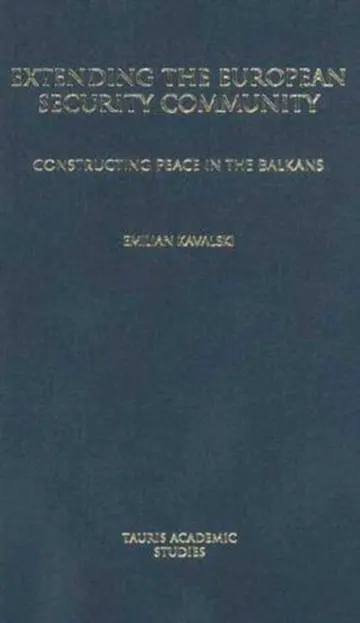 Cover of Extending the European Security Community
