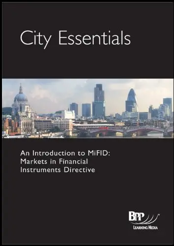 Cover of City Essentials Introduction to MiFID Markets in Financial Instruments Directive