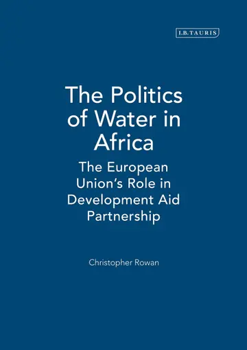 Cover of The Politics of Water in Africa