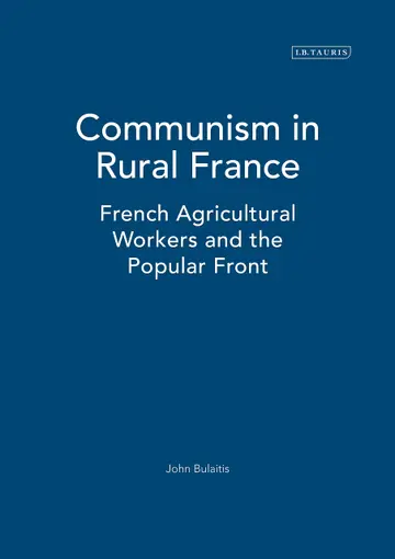 Cover of Communism in Rural France