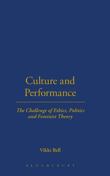 Cover of Culture and Performance