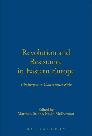 Cover of Revolution and Resistance in Eastern Europe