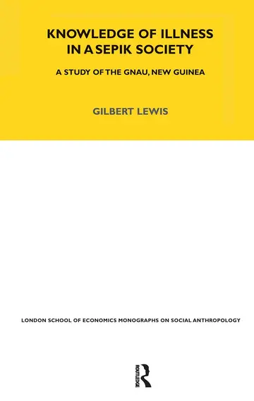 Cover of Knowledge of Illness in Sepik Society