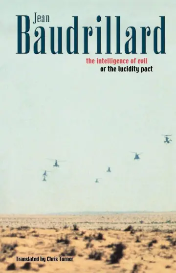 Cover of The Intelligence of Evil or the Lucidity Pact