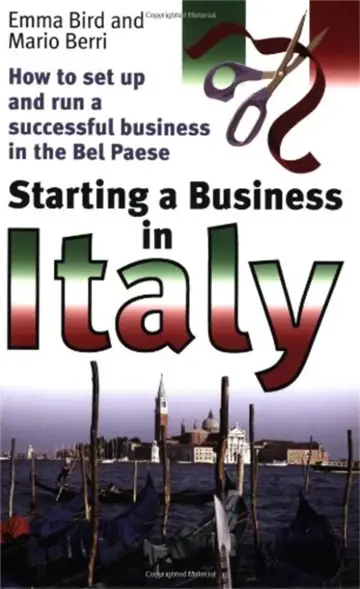 Cover of Starting A Business in Italy