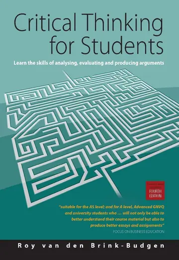 Cover of Critical Thinking for Students 4th Edition