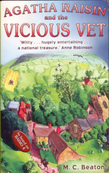 Cover of Agatha Raisin and the Vicious Vet