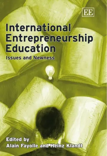 Cover of International Entrepreneurship Education