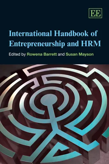 Cover of International Handbook of Entrepreneurship and HRM