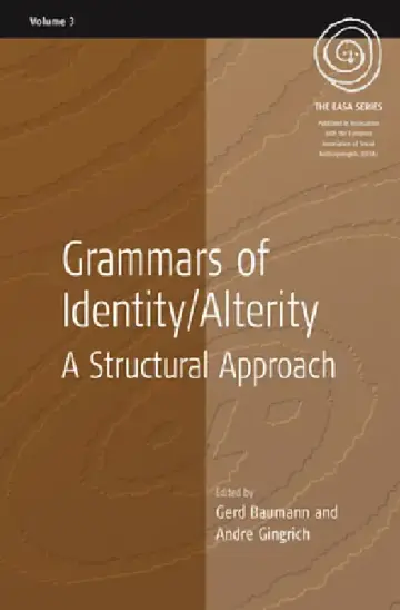 Cover of Grammars of Identity / Alterity