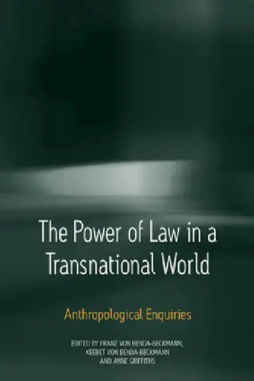 Cover of The Power of Law in a Transnational World