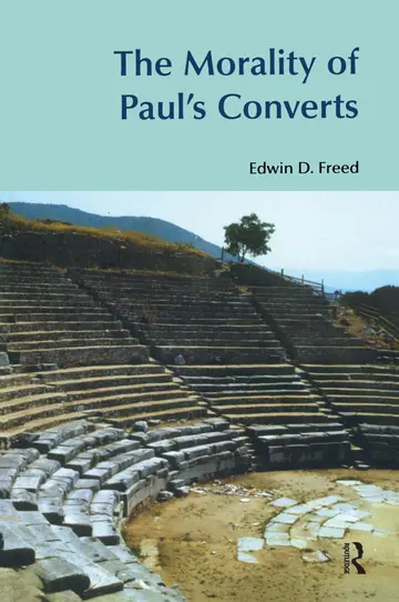 Cover of The Morality of Paul's Converts