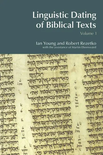 Cover of Linguistic Dating of Biblical Texts