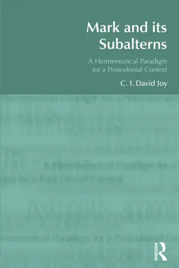Cover of Mark and Its Subalterns