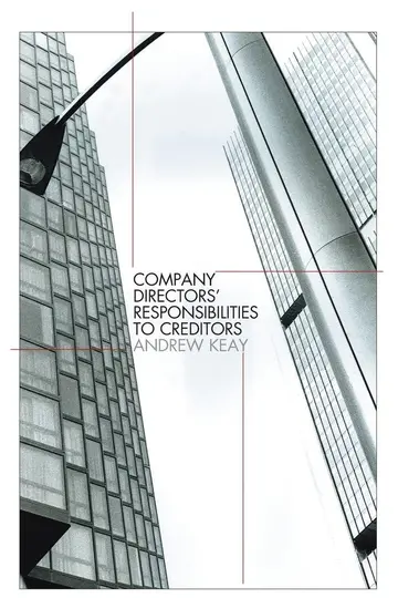 Cover of Company Directors' Responsibilities to Creditors
