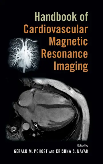 Cover of Handbook of Cardiovascular Magnetic Resonance Imaging