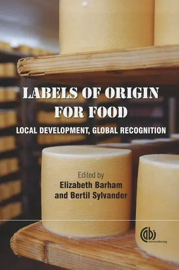Cover of Labels of Origin for Food