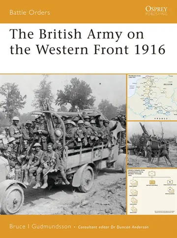 Cover of The British Army on the Western Front 1916