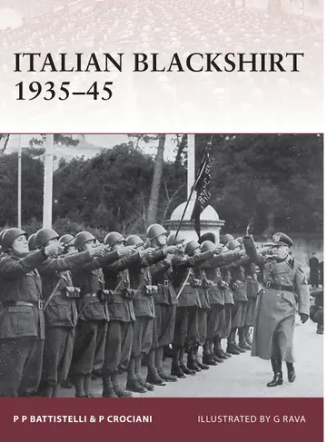 Cover of Italian Blackshirt 1935-45