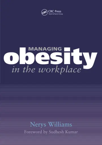 Cover of Managing Obesity in the Workplace