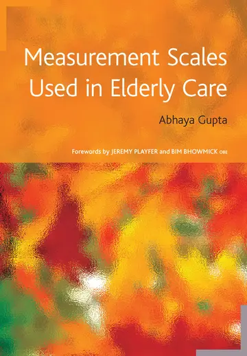 Cover of Measurement Scales Used in Elderly Care