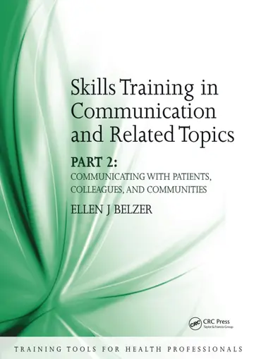 Cover of Skills Training in Communication and Related Topics