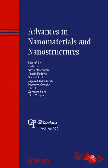 Cover of Advances in Nanomaterials and Nanostructures