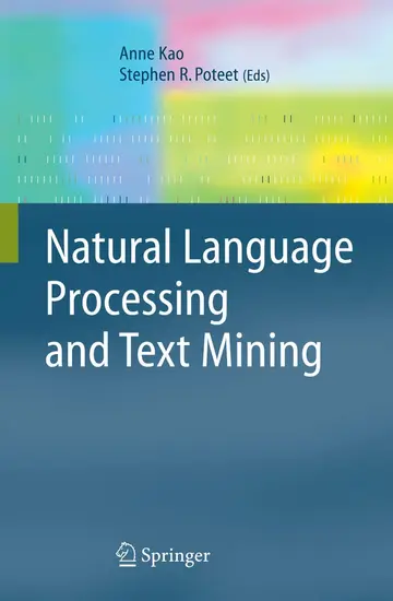 Cover of Natural Language Processing and Text Mining