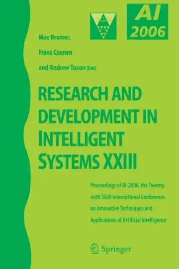 Cover of Research and Development in Intelligent Systems XXIII