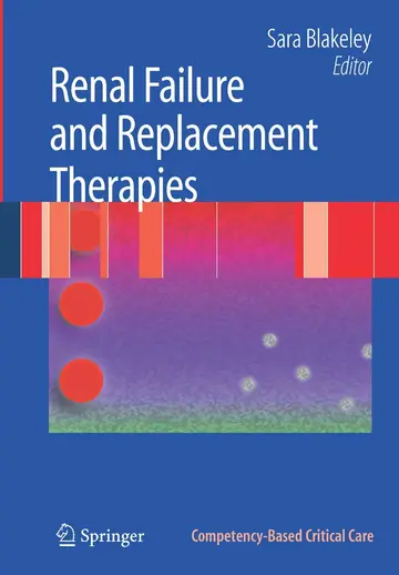 Cover of Renal Failure and Replacement Therapies