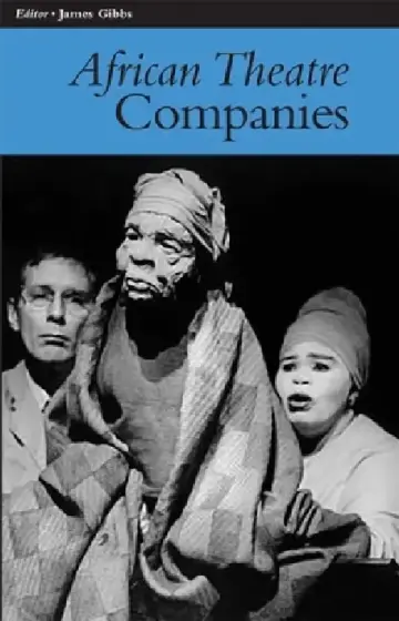 Cover of African Theatre 7