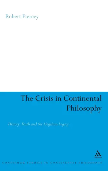 Cover of The Crisis in Continental Philosophy