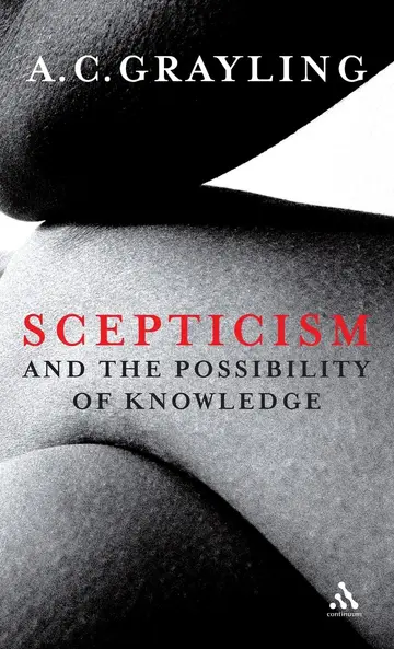 Cover of Scepticism and the Possibility of Knowledge